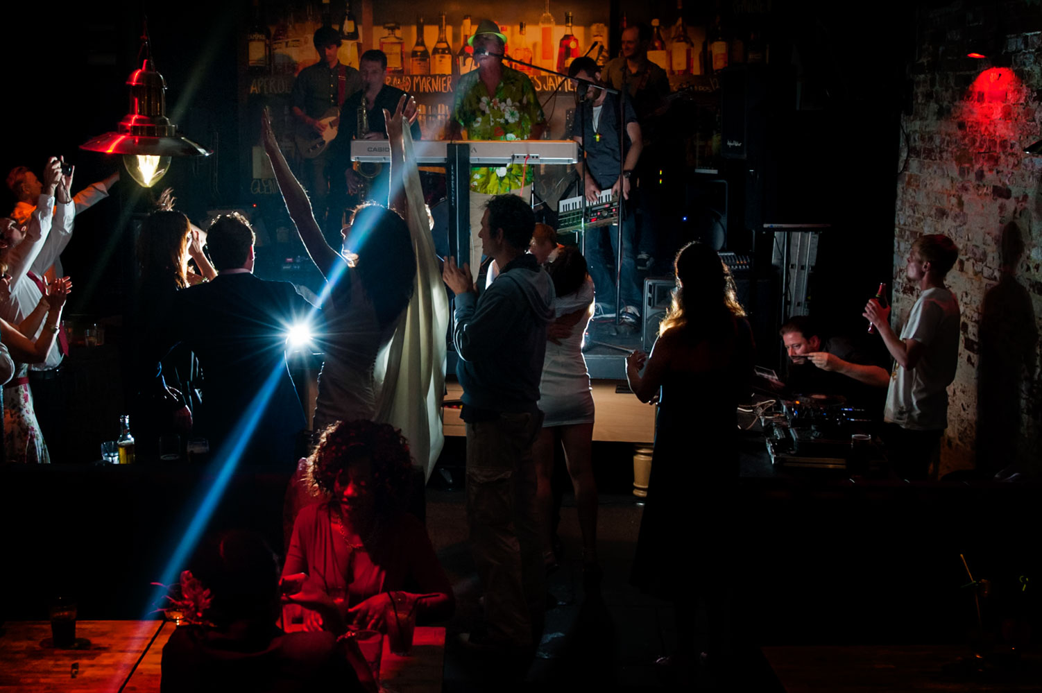 Wedding reception at the Black Market Hastings Old Town