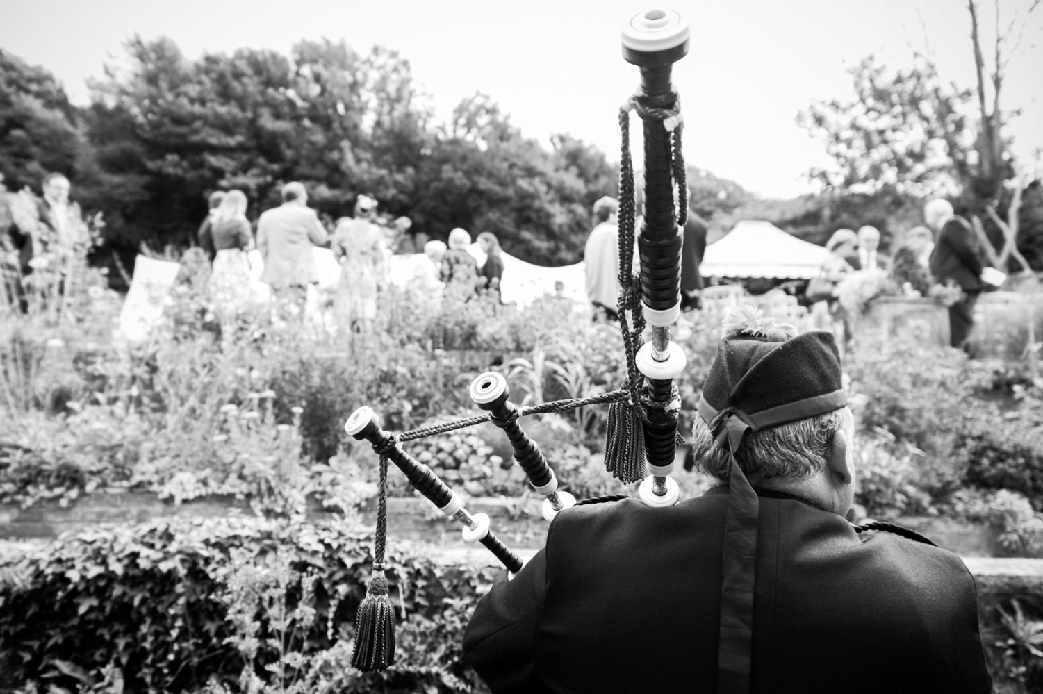 Bagpiper at the Old Rectory Hastings