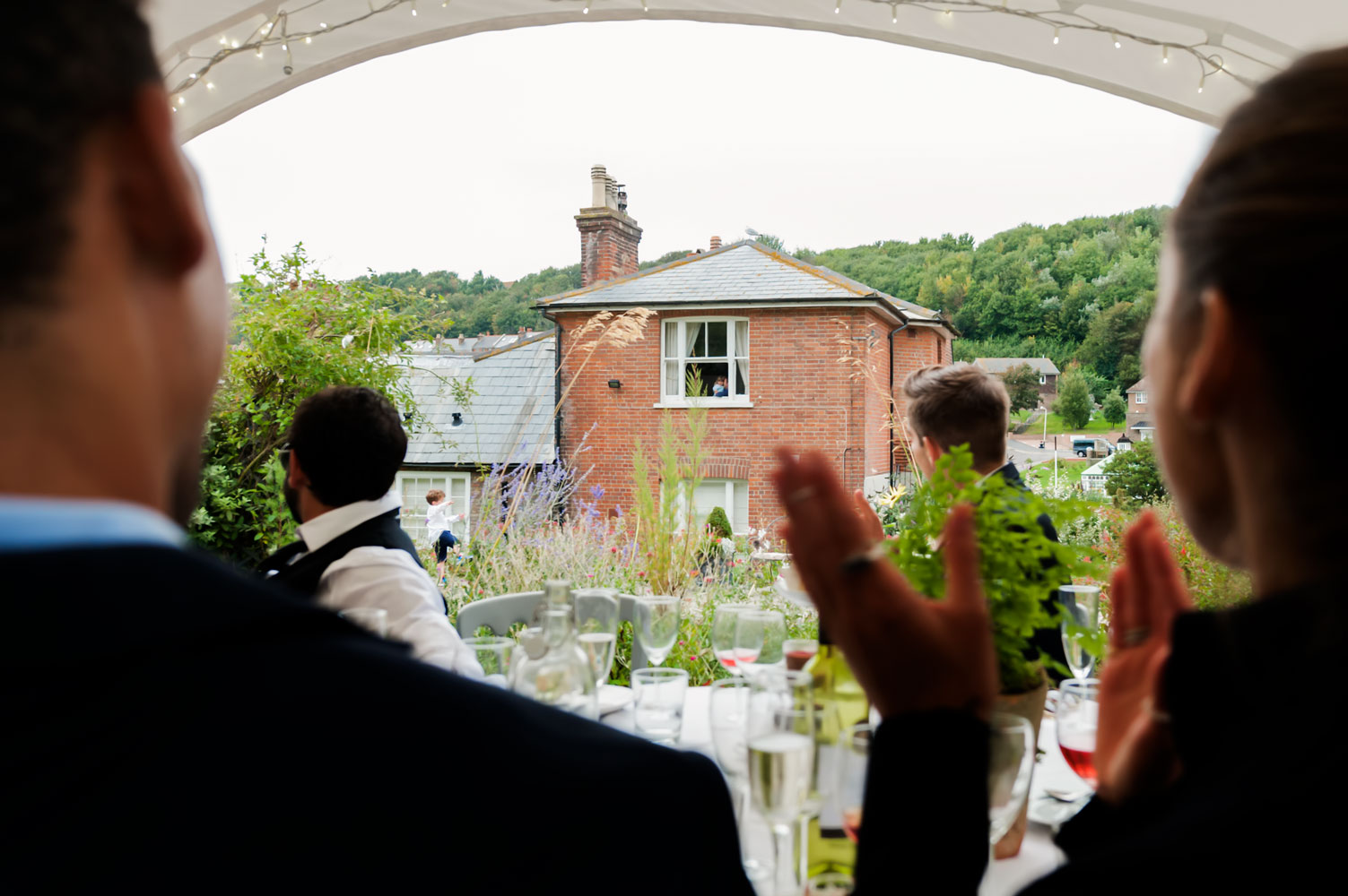 Old Rectory wedding Hastings outdoors