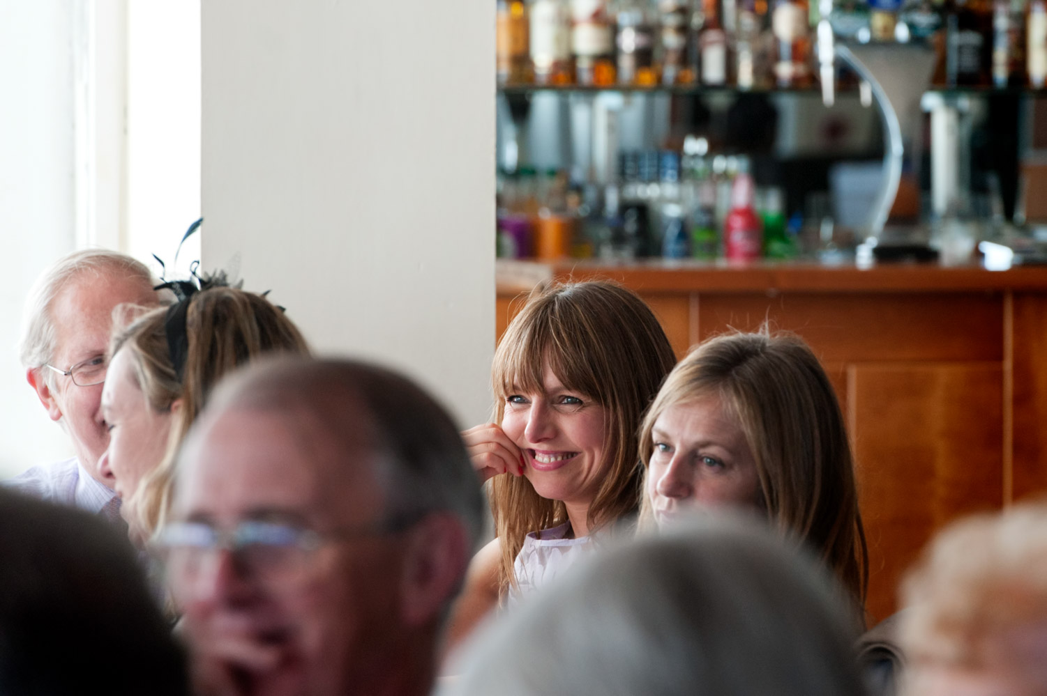 Weddng guests at the Azur Hastings