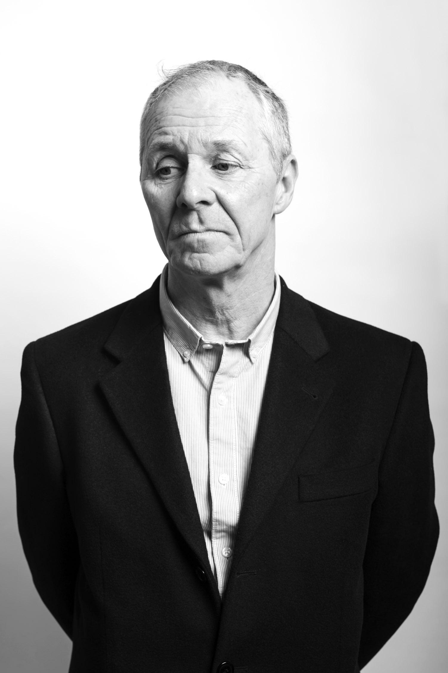 Portrait of author Tony Berry by Sussex portrait photographer James Robertshaw
