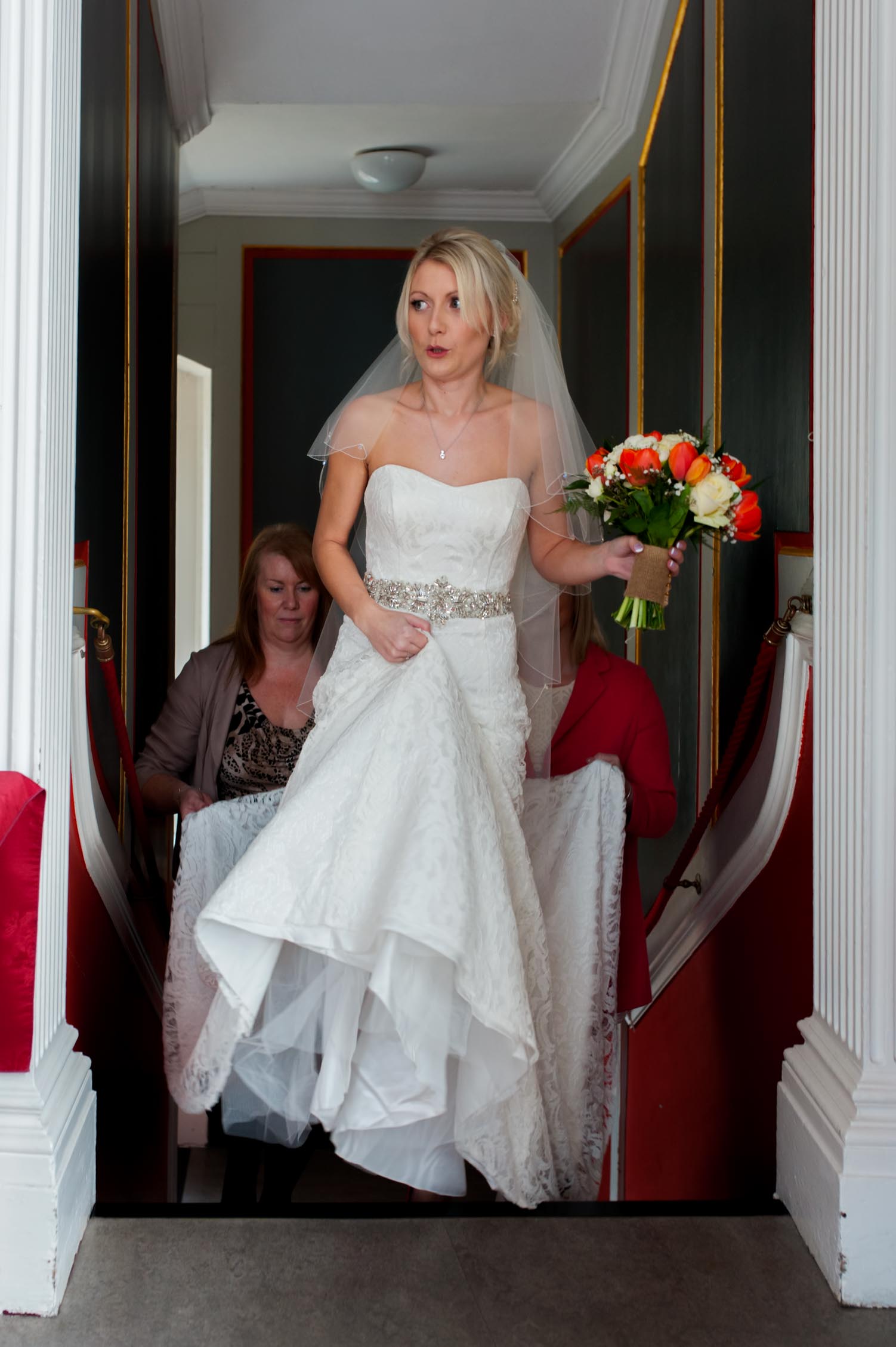 Bride at Rye Town Hall