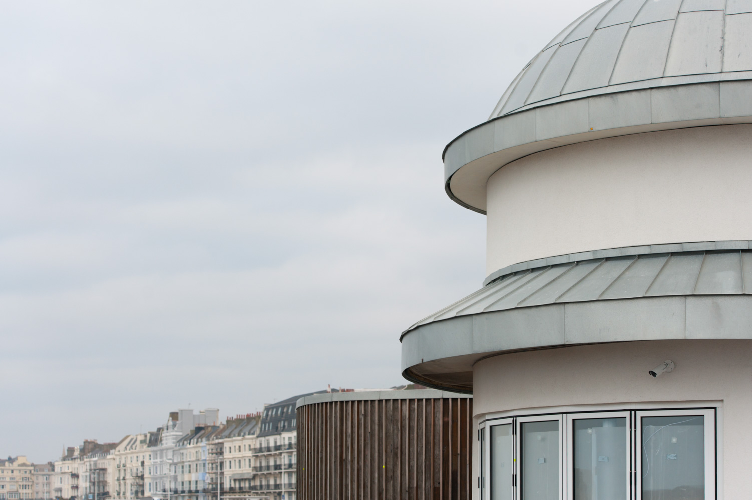 Original architecture on the pier in Hastings