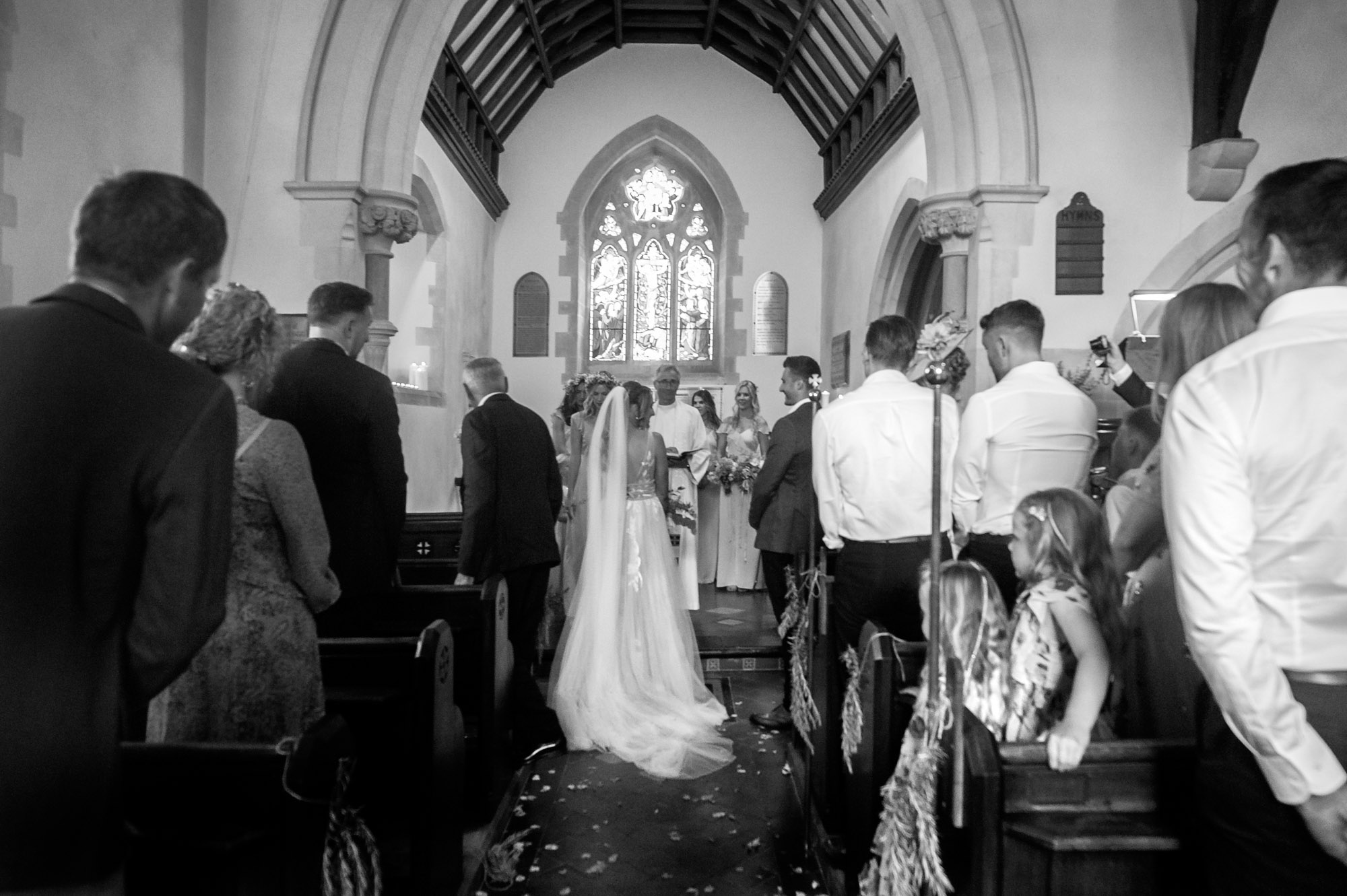 Selemston Church wedding ceremony 