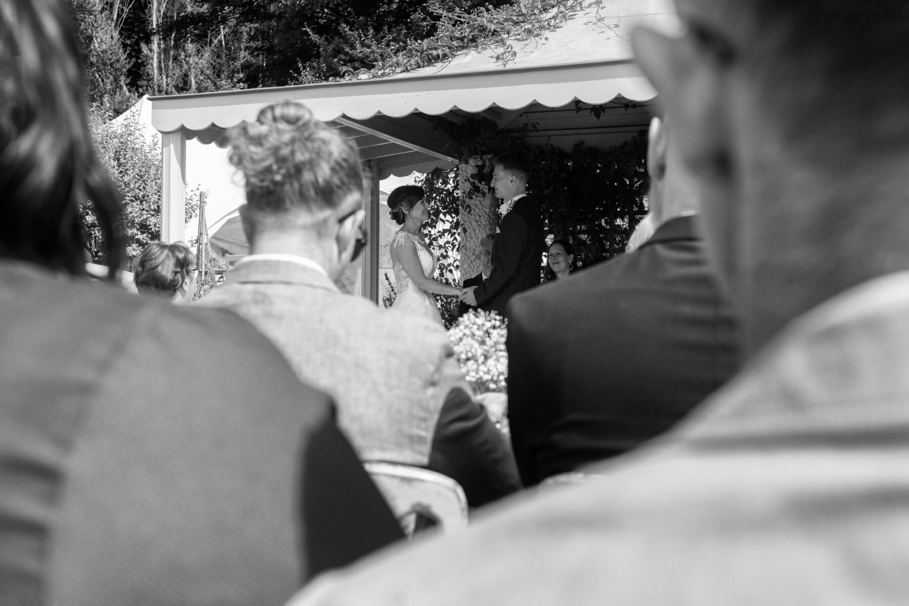 Wedding ceremony by Old Rectory Hastings photographer James Robertshaw